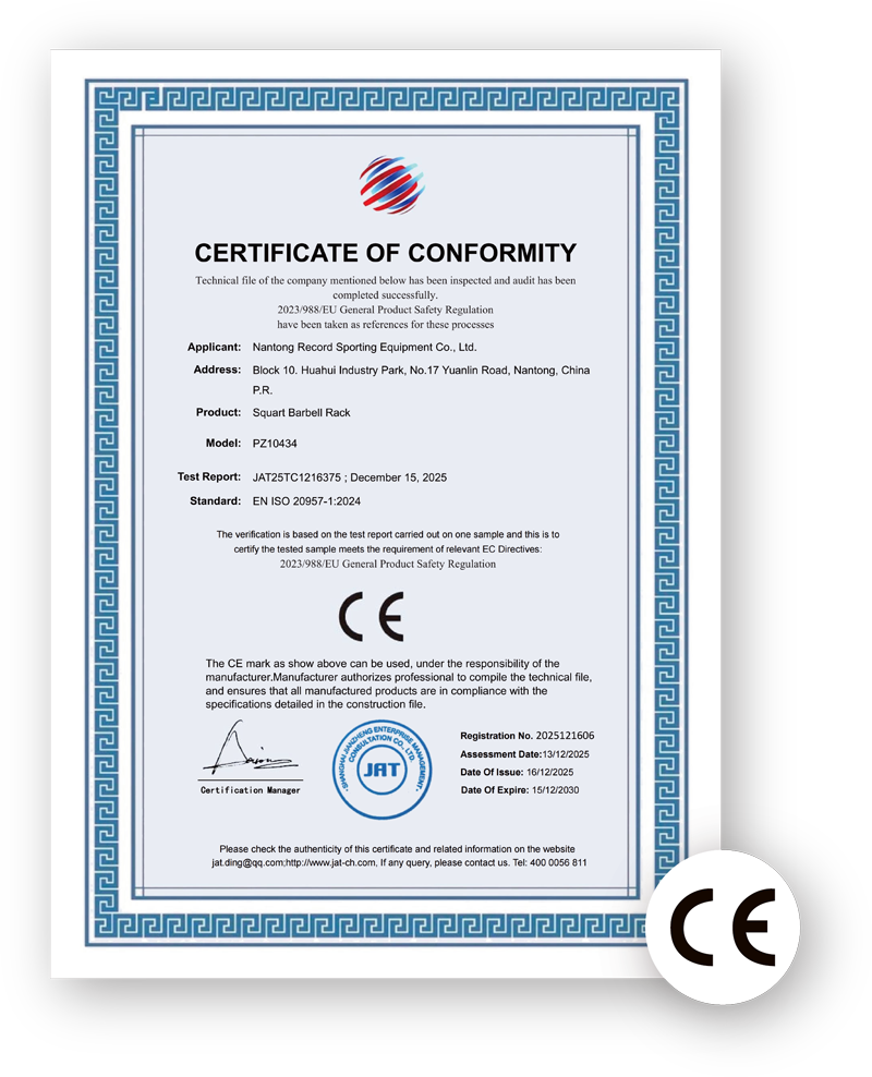 PROESCE CE certificate