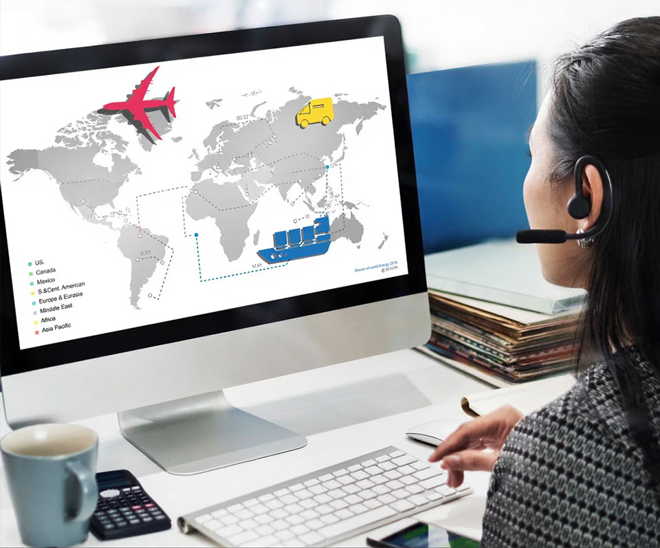 International logistics and export support