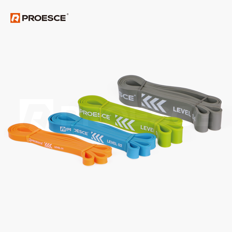 Natural Latex Power Resistance Bands for Pull-Up Assistance LKC-941