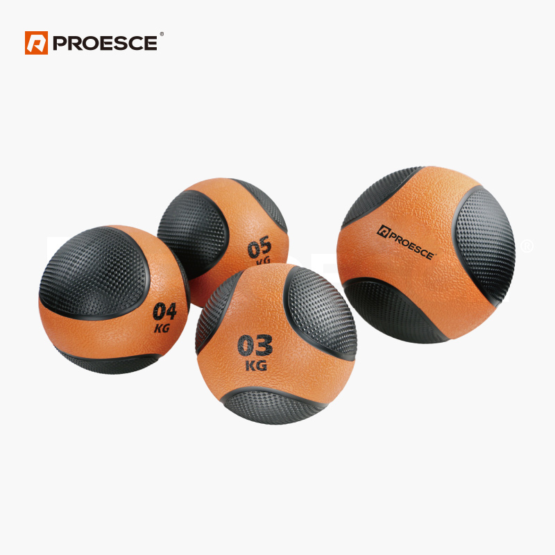 Medicine Ball | Solid Rubber Weighted Exercise Ball PROESCE LMB-8042