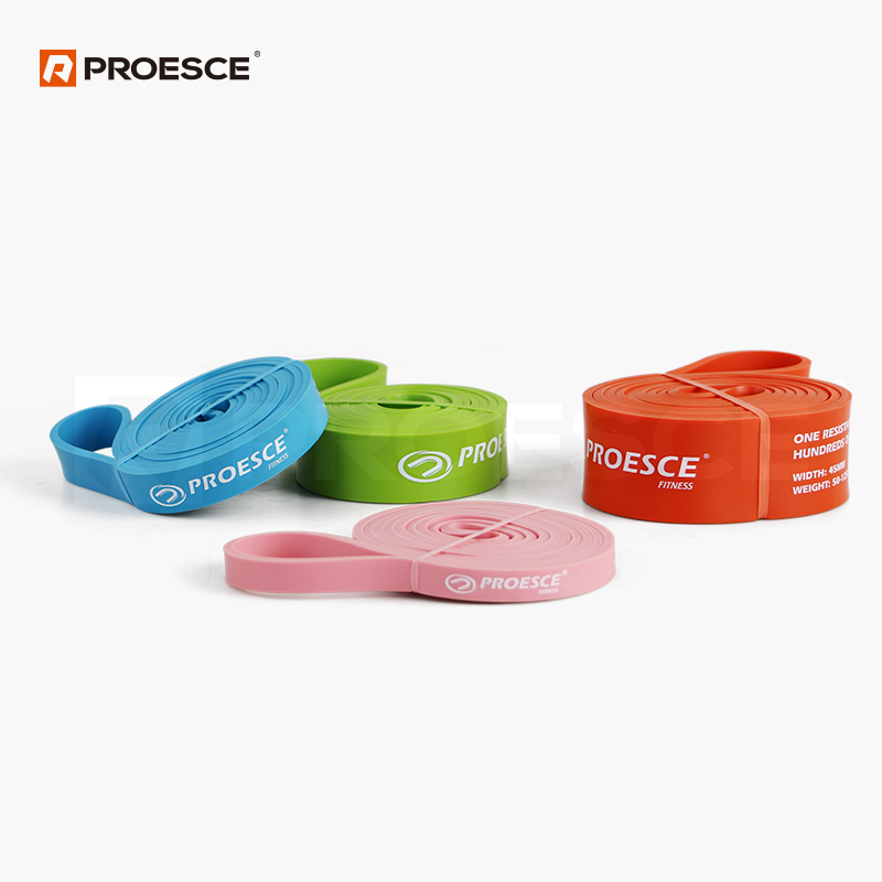 Natural Latex Power Resistance Bands for Pull-Up Assistance LKC-941