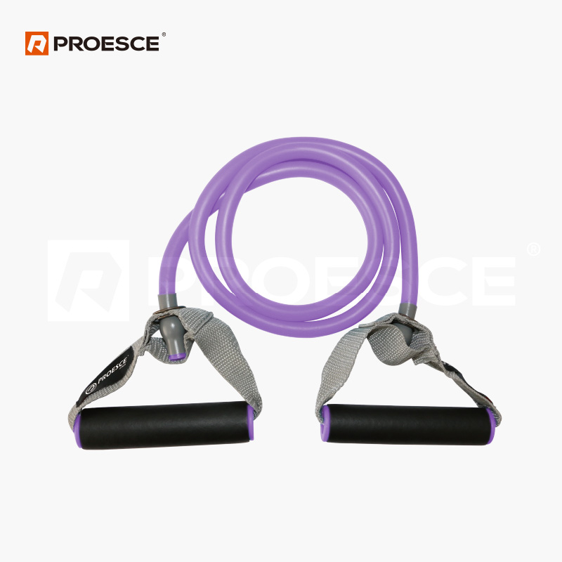 yoga set of latex or tpe resistance tube the proesce las-1019