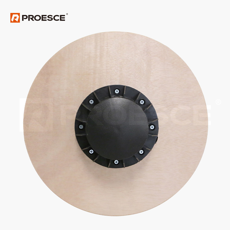 wood balance board bottom view of the proesce lbb-1006