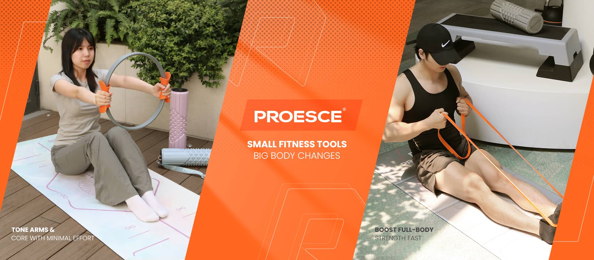 Proesce fitness strength and resistance accessories