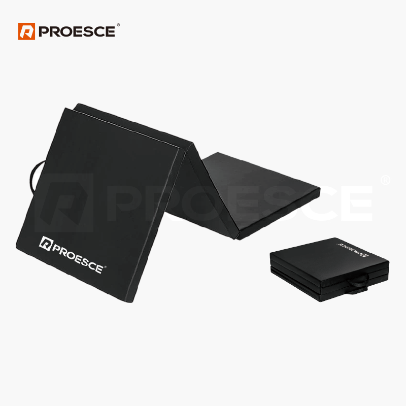 3-Fold Gymnastics Mat | Portable PVC Vinyl Folding Exercise Mat PROESCE LKEM-3036