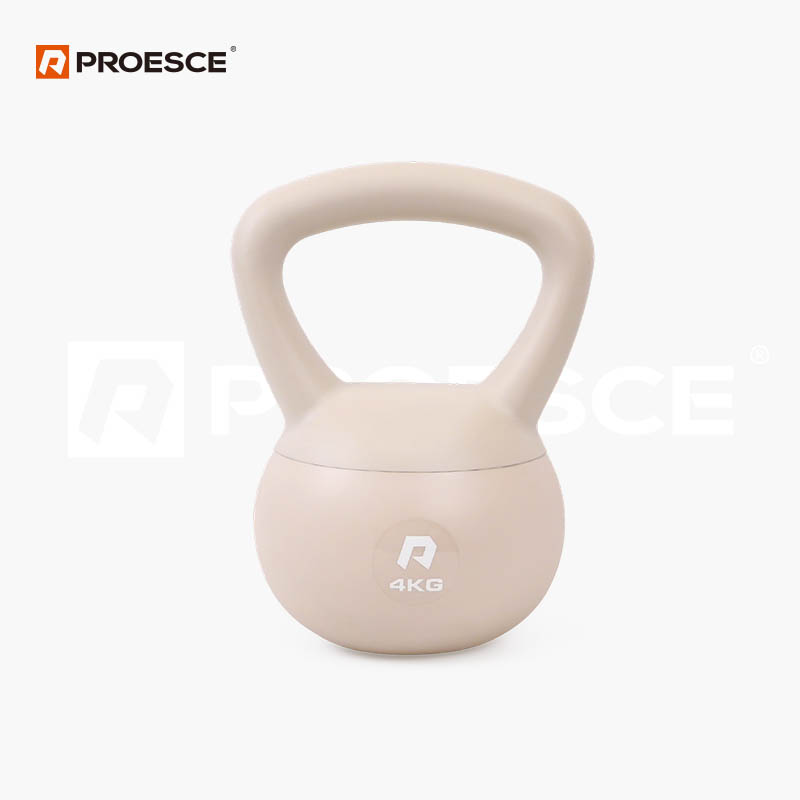 Kettlebell souple en PVC | Kettlebell d'entraînement sécuritaire à domicile PROESCE LKDB‑661