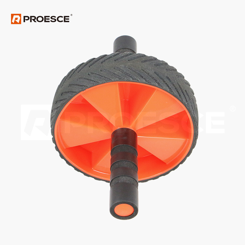 Ab Roller With PP TPR Anti-Slip Exercise Wheel & Foam Handles For Side View LAB-2008