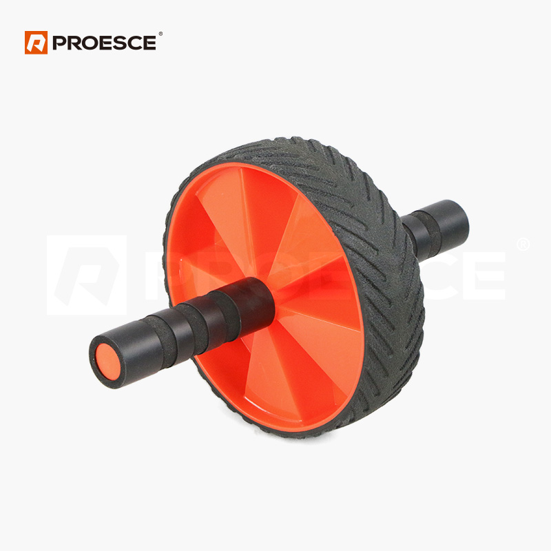 Ab Roller With PP TPR Anti-Slip Exercise Wheel & Foam Handles LAB-2008