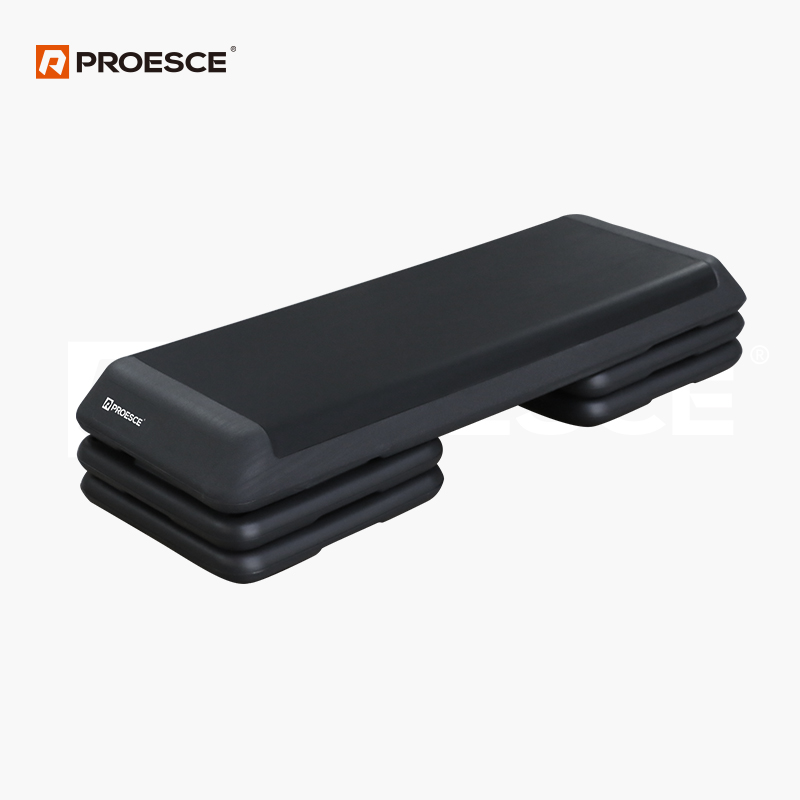 Aerobic Step | Gewerbliche, verstellbare Fitness-Step-Plattform aus Polyethylen PROESCE LKSP-1004