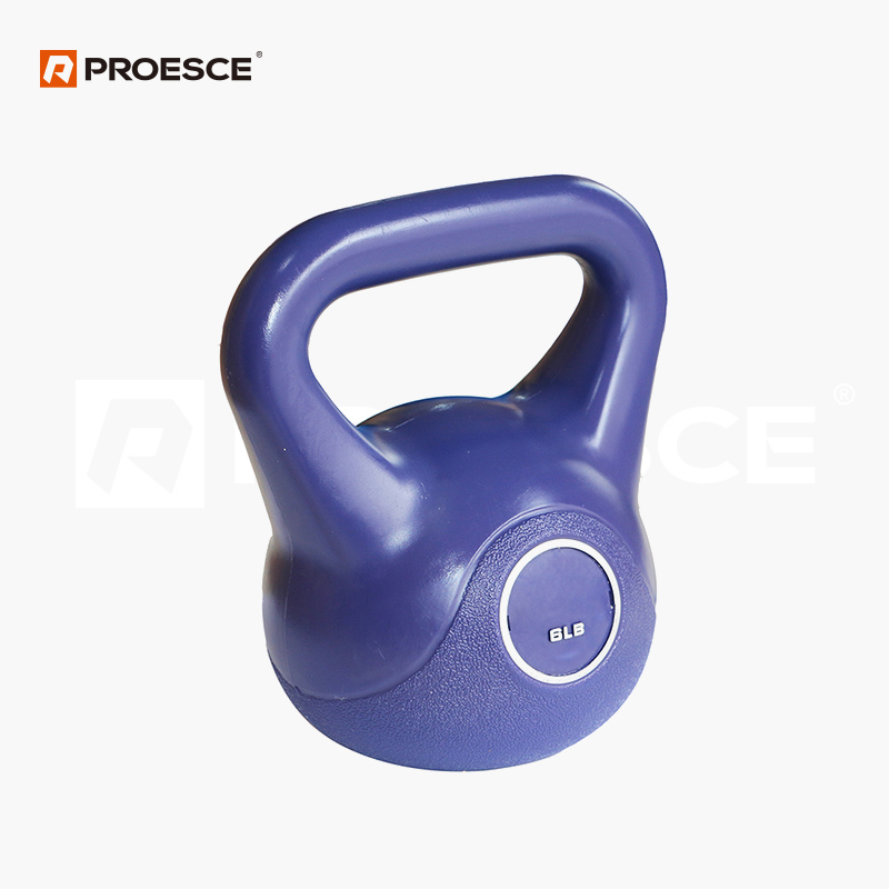 Cement Kettlebell | Color Coded Home Kettle Bell PROESCE LKDB-606