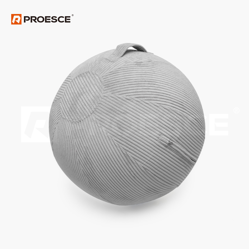 Corduroy Exercise Ball Cover | Protective Yoga Ball Sleeve PROESCE LGB‑1558