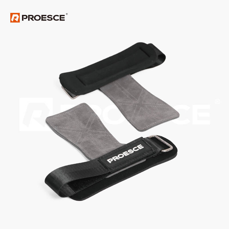 Cow Leather Lifting Straps | Padded Weight Lifting Wrist Straps PROESCE LTG‑339