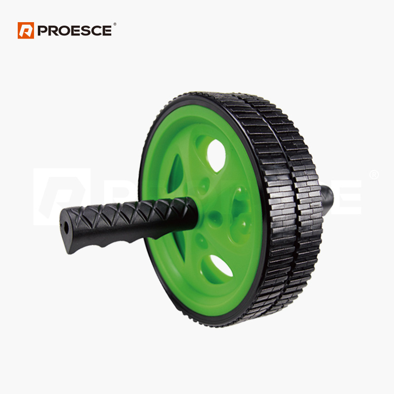 Dual-Wheel Ab Roller | Silent Core Exercise Wheel PROESCE LAB-2005