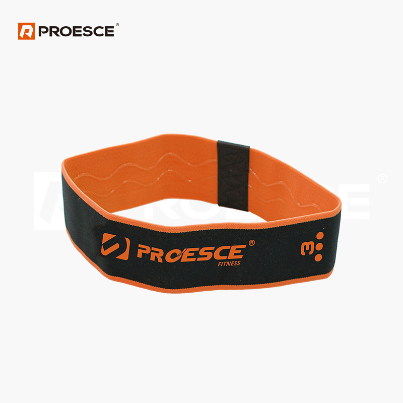 Fabric Hip Resistance Bands | Anti Roll Glute Loop Bands PROESCE LKC-2020