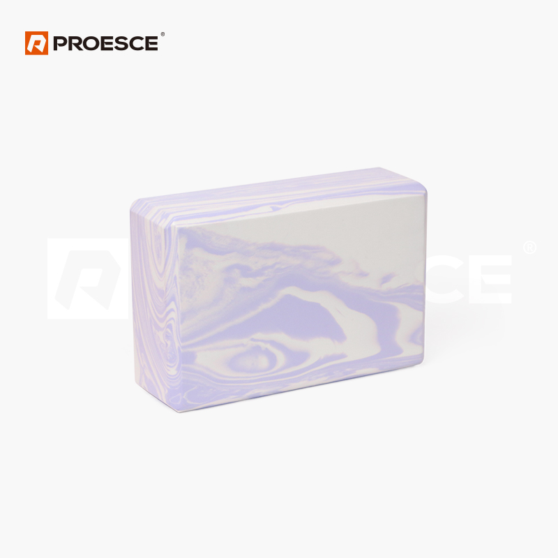 Marbled Camouflage EVA Yoga Block | Yoga Support Foam Brick PROESCE LKEM‑3084