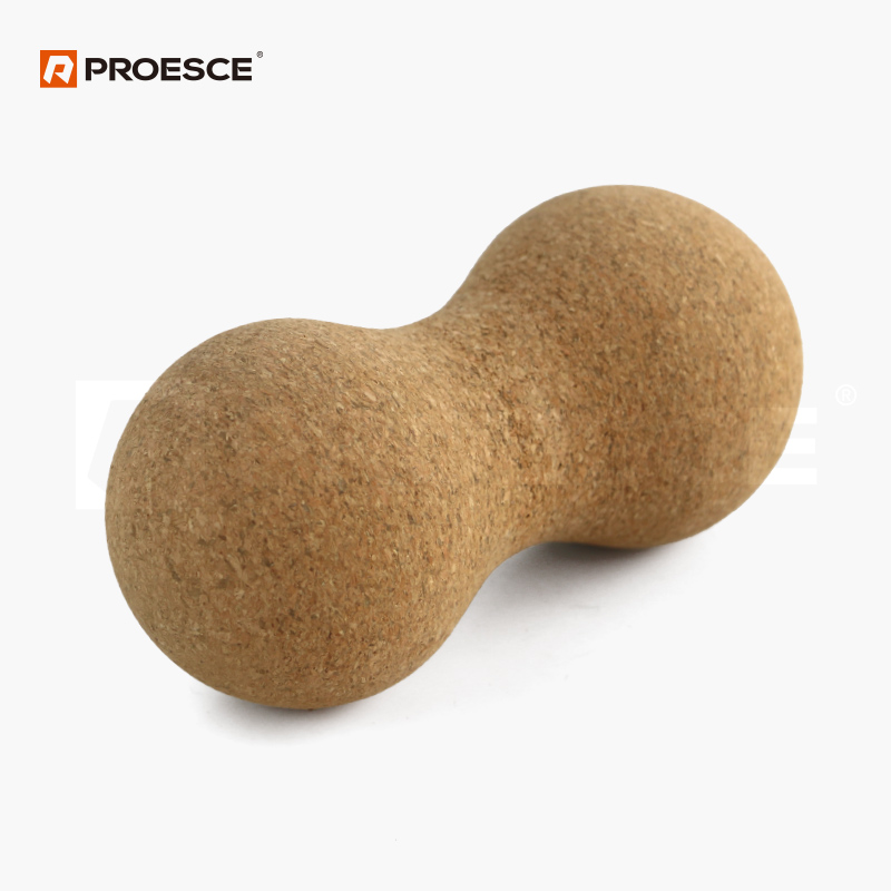 Natural Cork Massage Balls | Peanut & Round Fascia Release Balls PROESCE LMI‑1087