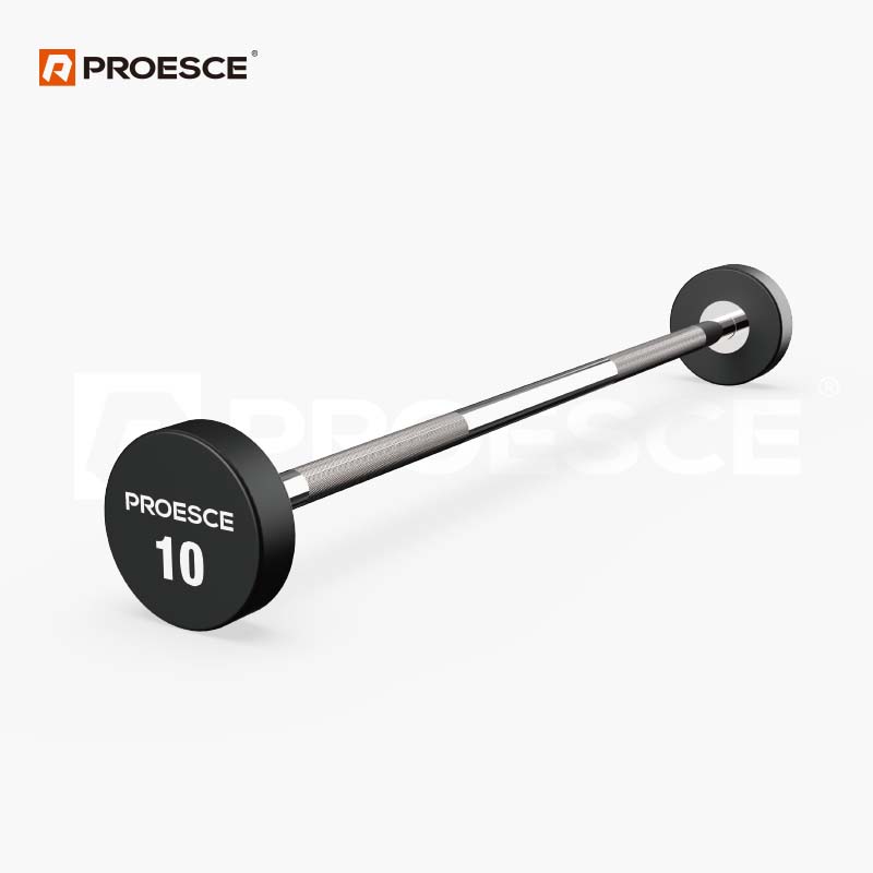 One-Piece Fixed Barbell | 10kg-50kg Strength Training Barbell PROESCE LDBS‑228