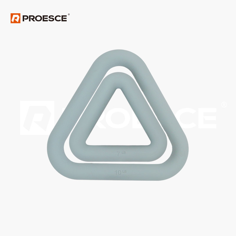 Pilates Weighted Triangle Ring | Triangular Silicone Magic Ring PROESCE LKDB‑703