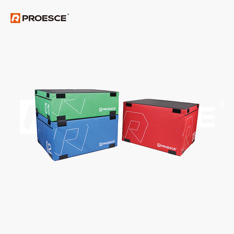 Soft Plyo Box | Stackable Foam Plyometric Jump Box PROESCE LKC-985