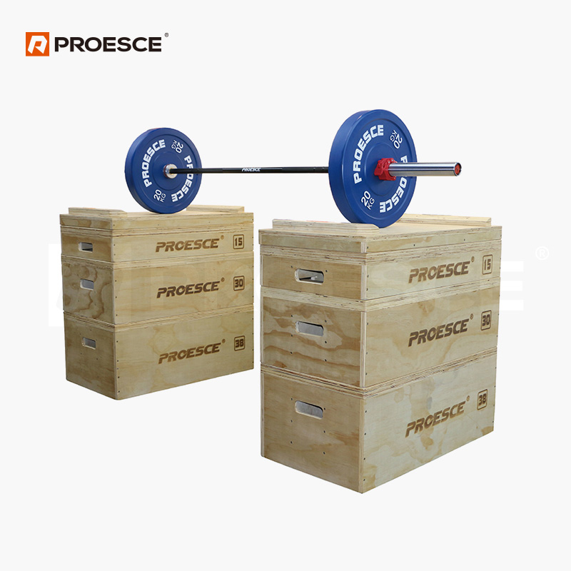 Stackable Jerk Blocks | PROESCE Olympic Weightlifting Support Boxes LDBS‑222
