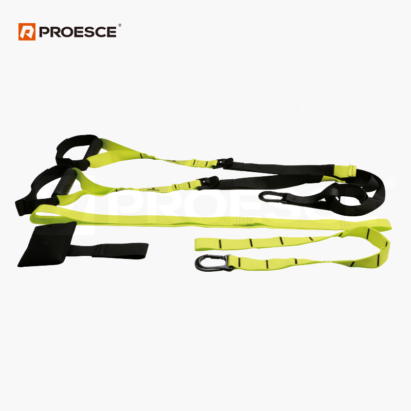 Suspension Trainer | Portable Bodyweight Fitness Straps PROESCE LKC-960