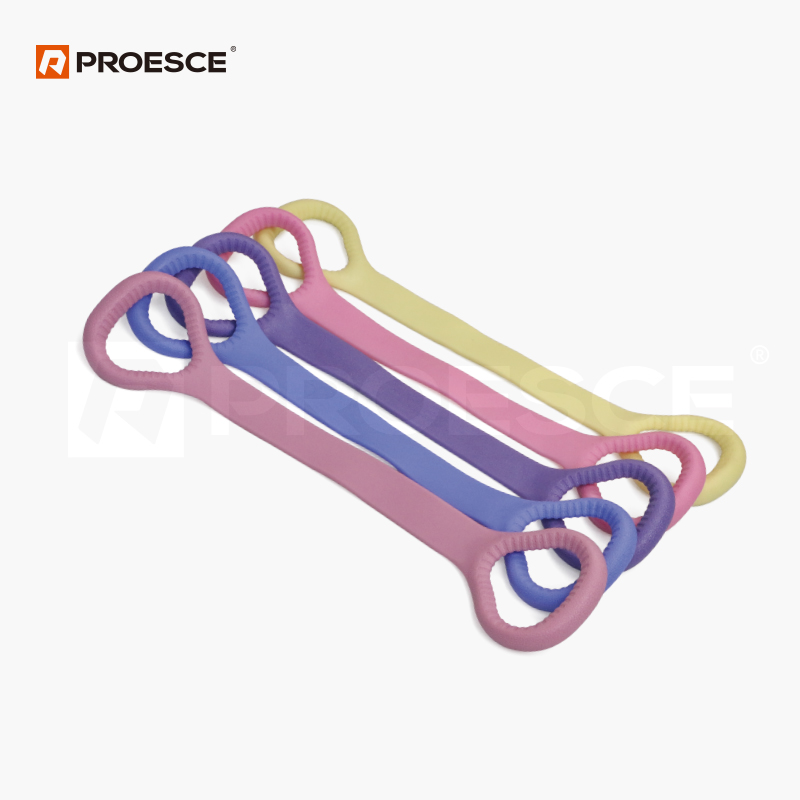 TPE 8-Shape Resistance Band | Seamless Stretch Band for Posture Correction PROESCE LEP‑6428B