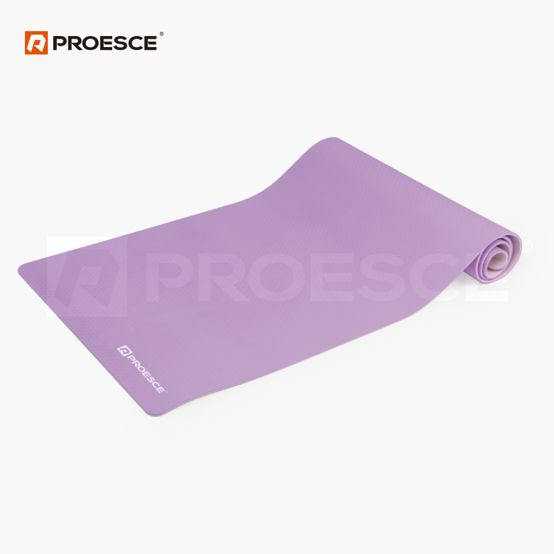 TPE Yoga Mat | Reversible Dual Color Exercise Mat PROESCE LKEM‑3039