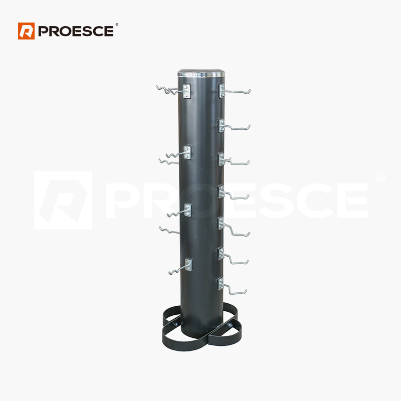 Vertical Cable Machine Attachment Storage Rack | LRK‑107 Gym Accessory Holder