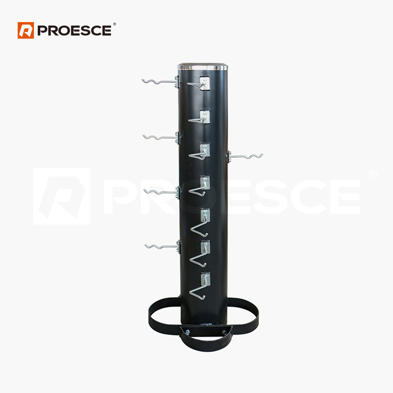 Vertical Cable Machine Attachment Storage Rack | LRK‑107 Gym Accessory Holder