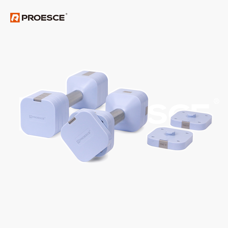 Adjustable Dumbbell | Macaron Color Space Saving Home Dumbbell PROESCE LKDB‑707
