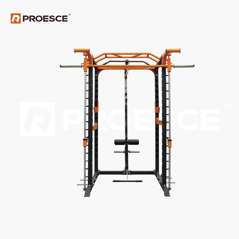 Power Squat Rack with Smith System | Commercial Gym Strength Station PROESCE LKC-995