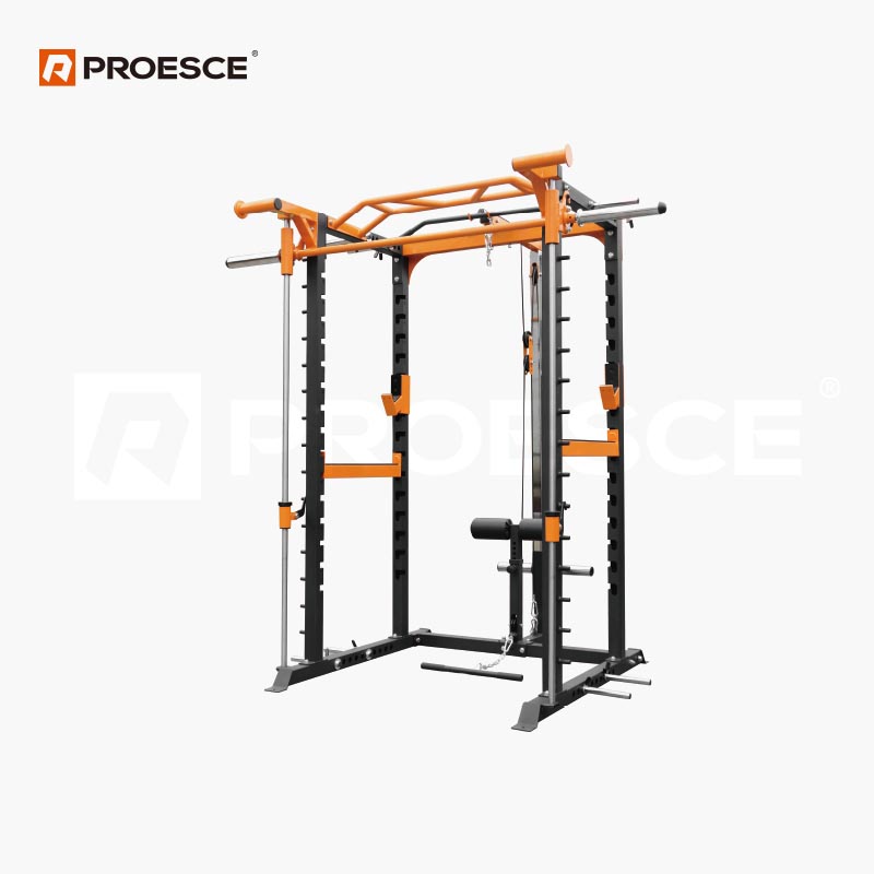 Power Squat Rack with Smith System | Commercial Gym Strength Station PROESCE LKC-995