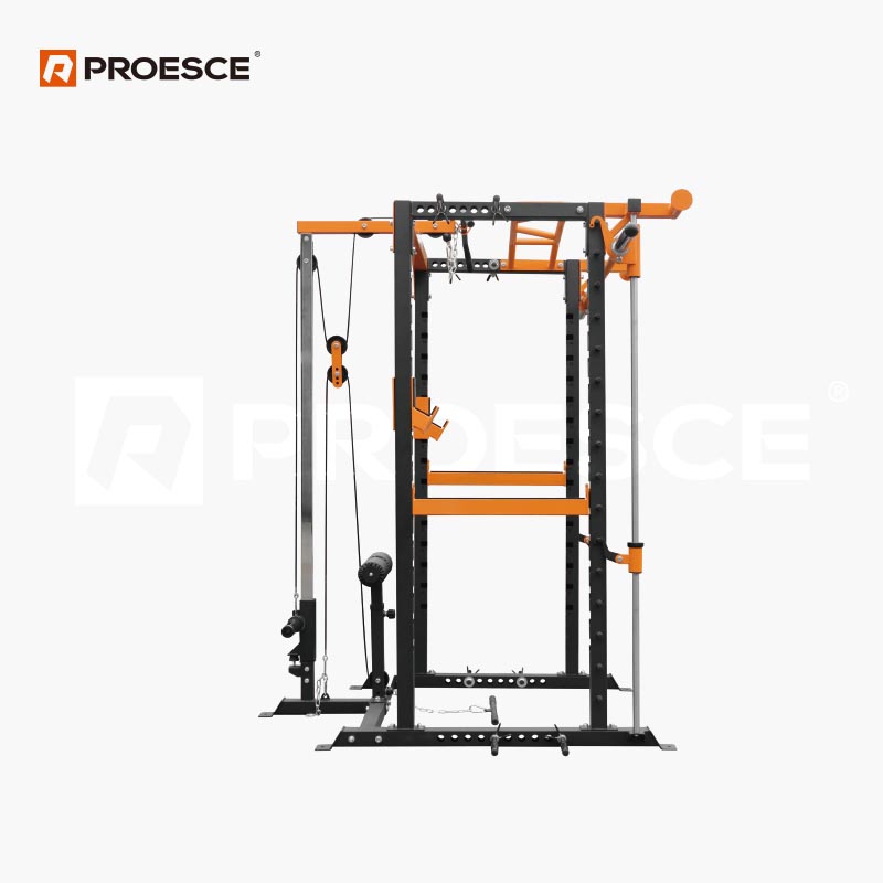 Power Squat Rack with Smith System | Commercial Gym Strength Station PROESCE LKC-995