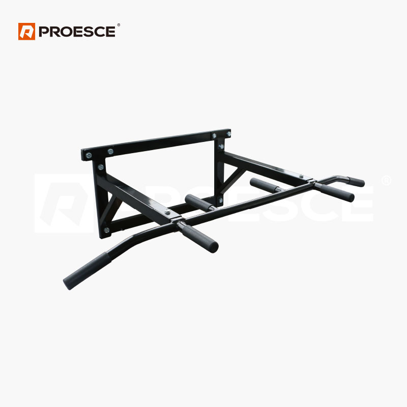 Wall Mounted Chin Up Rack | Multi-Grip Pull Up Dip Bar PROESCE LCR-1112
