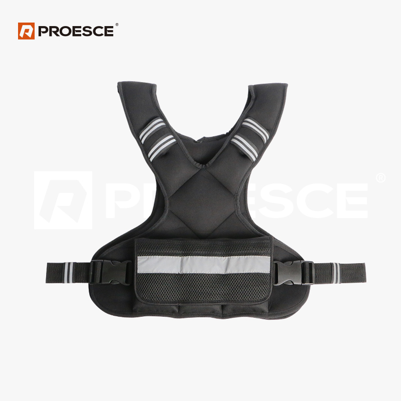 X-Shape Adjustable Weighted Vest | Iron Sand Workout Vest PROESCE LWV-1034
